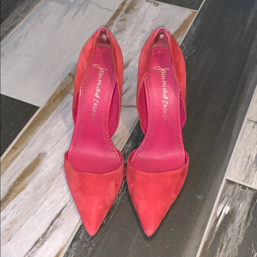 Pink heels